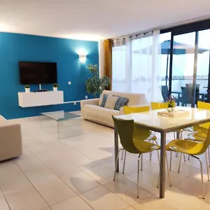  Сasa de vacaciones Casa Azul 2bedroom & Ocean View Terrace Wifi Premium